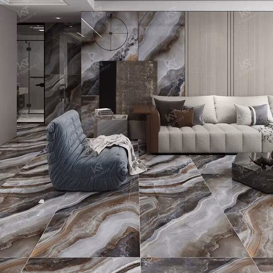 Modern tile interior design